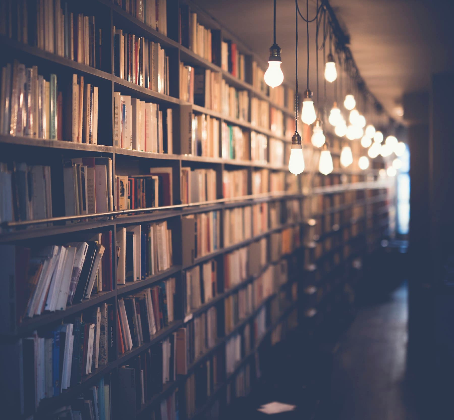 Quiet library stacks